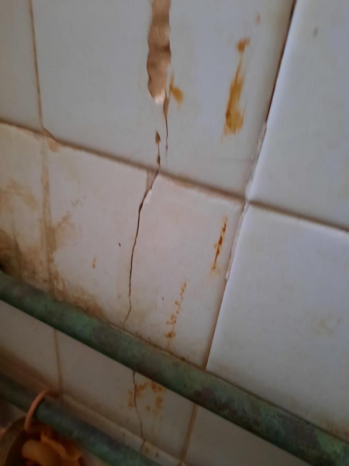 磁磚維修工作照片