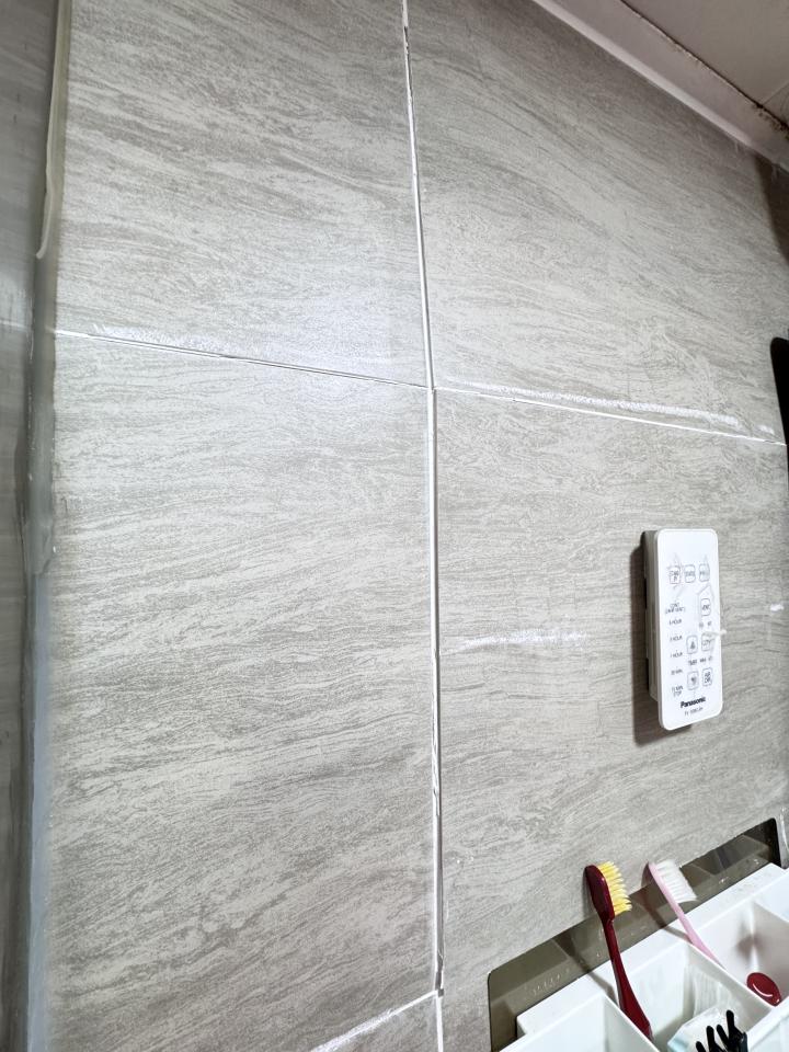 磁磚維修工作照片