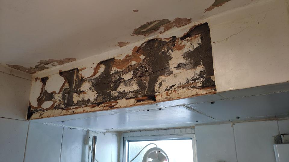 天花工程工作照片