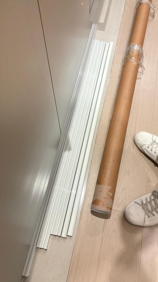 窗簾安裝工作照片