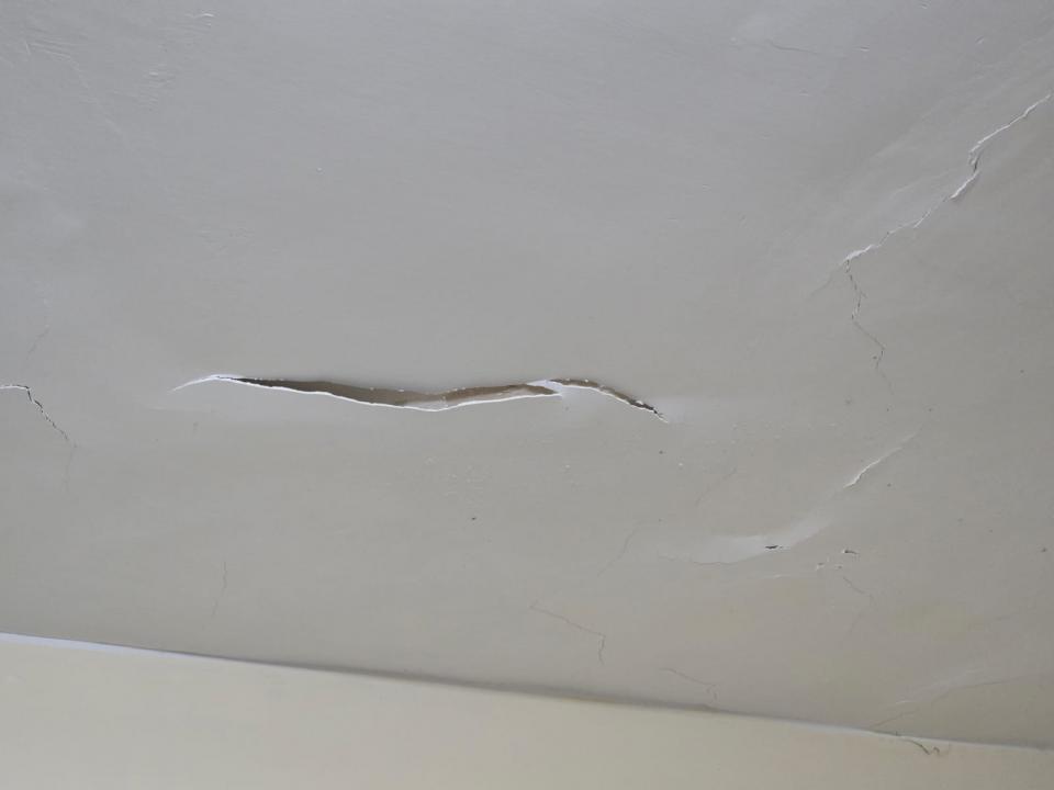 石屎剝落修補工作照片