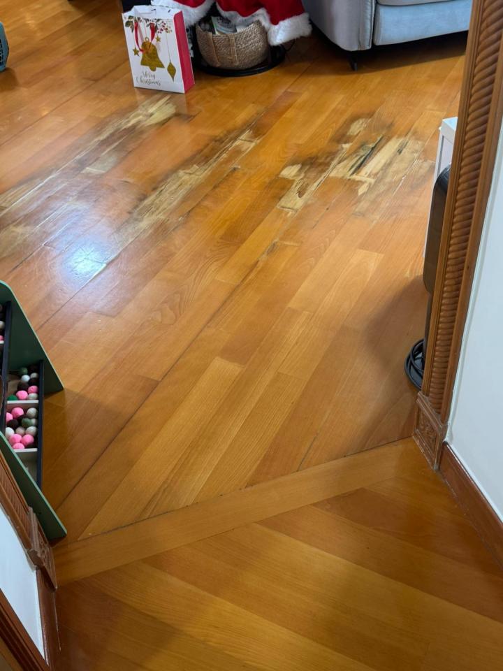 地板維修工作照片