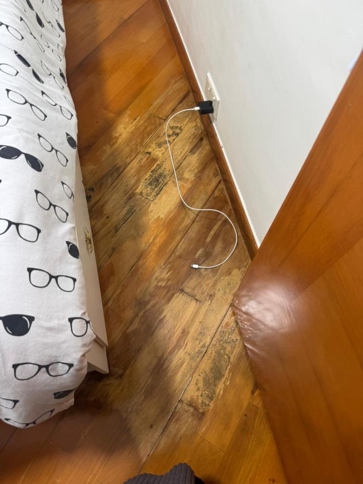 地板維修工作照片