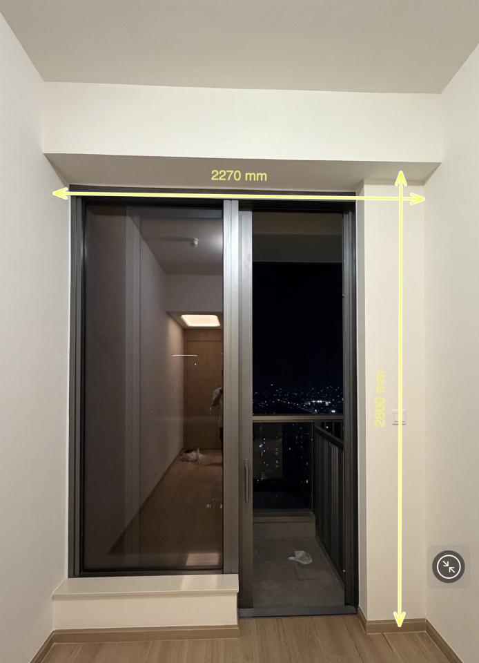 窗簾安裝工作照片