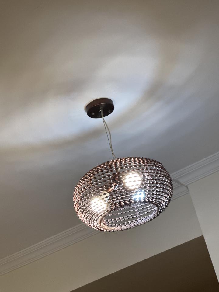 燈飾安裝工作照片