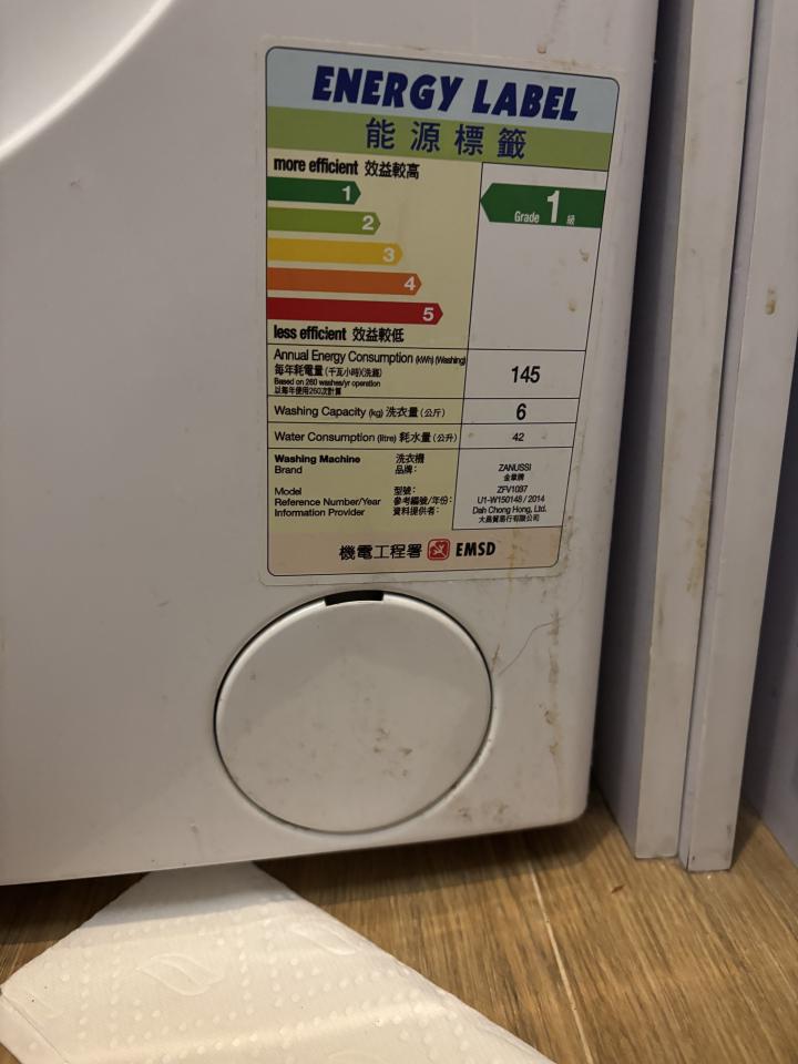 洗衣機清洗工作照片