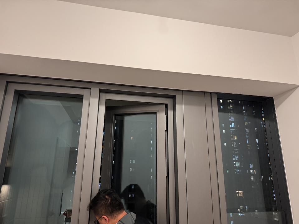 窗簾安裝工作照片