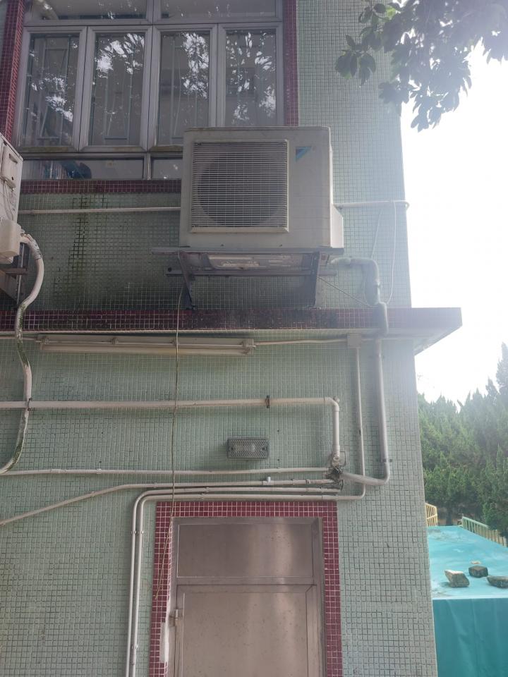 冷氣安裝工作照片