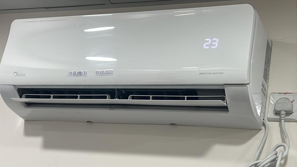 洗冷氣工作照片