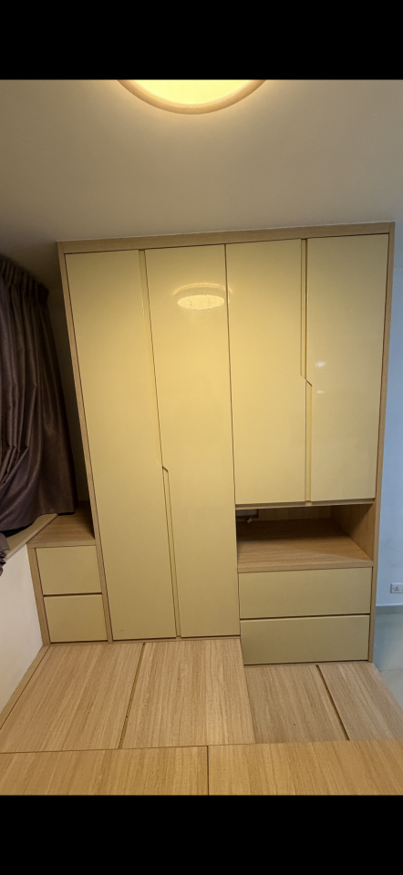 牆紙工程工作照片