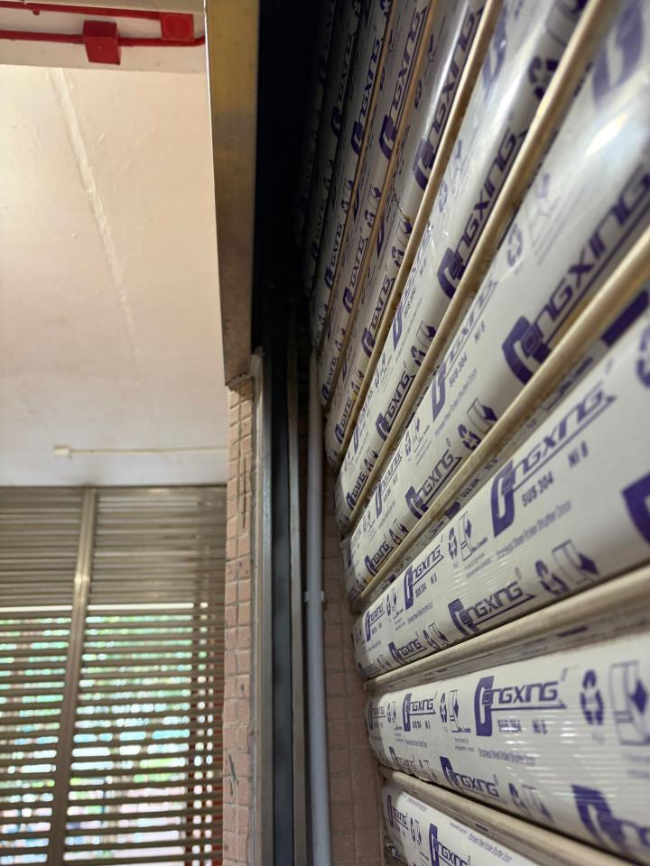 捲閘維修工作照片