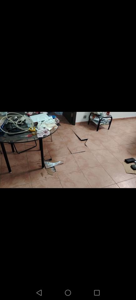 地板工程工作照片