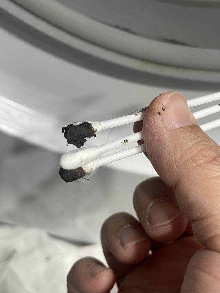 洗衣機清洗工作照片