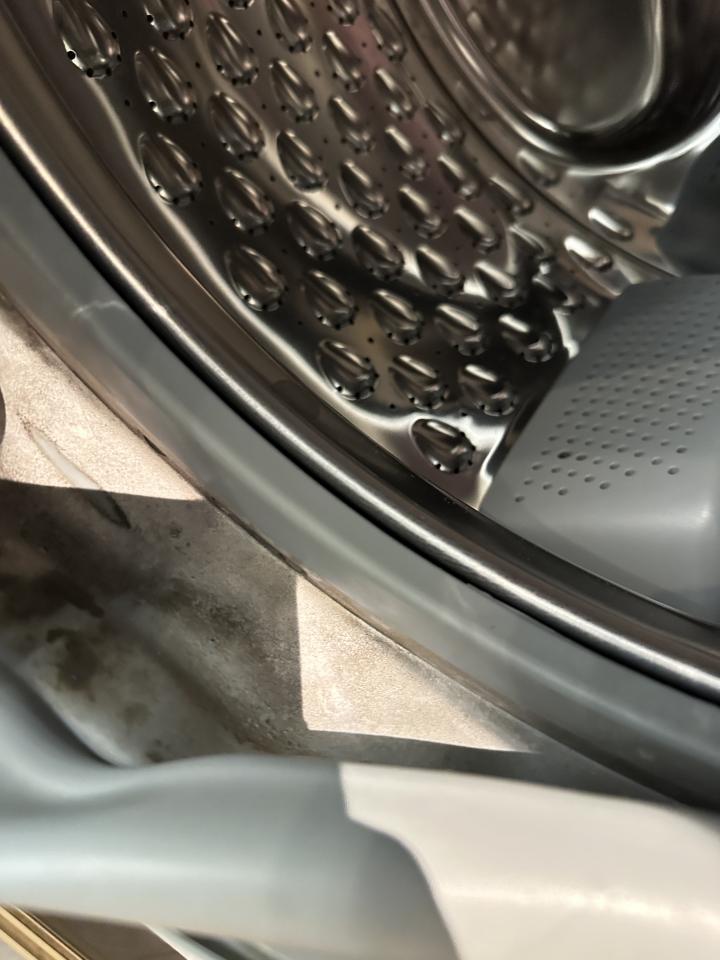 洗衣機清洗工作照片