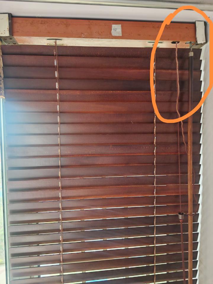 百葉簾工作照片