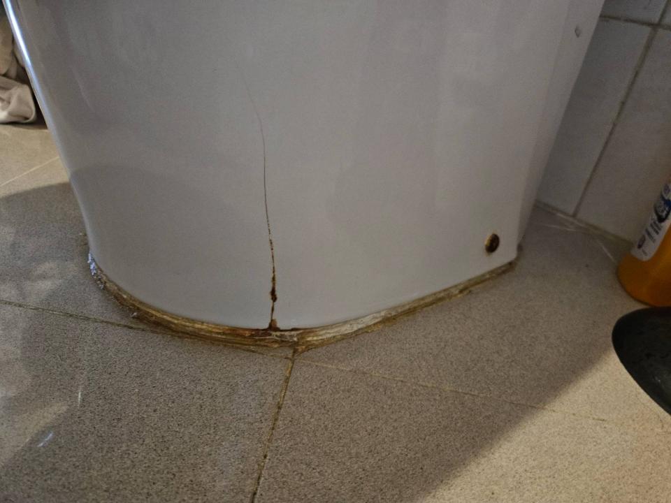 馬桶安裝工作照片