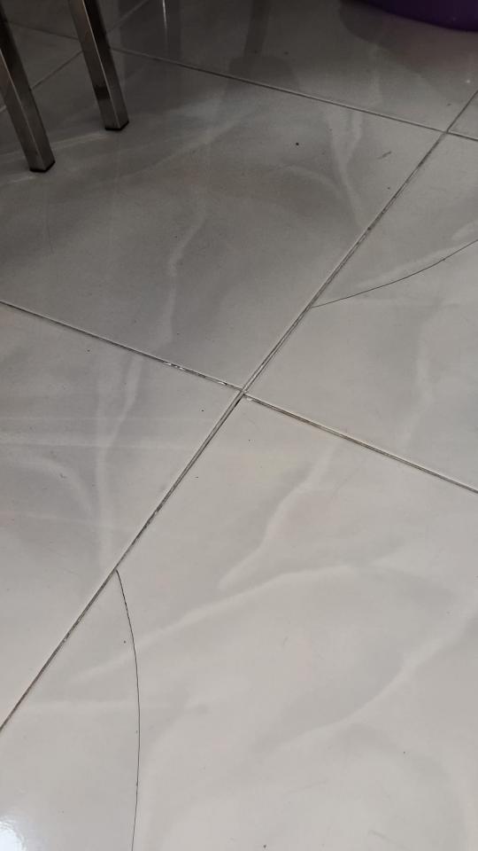 磁磚維修工作照片