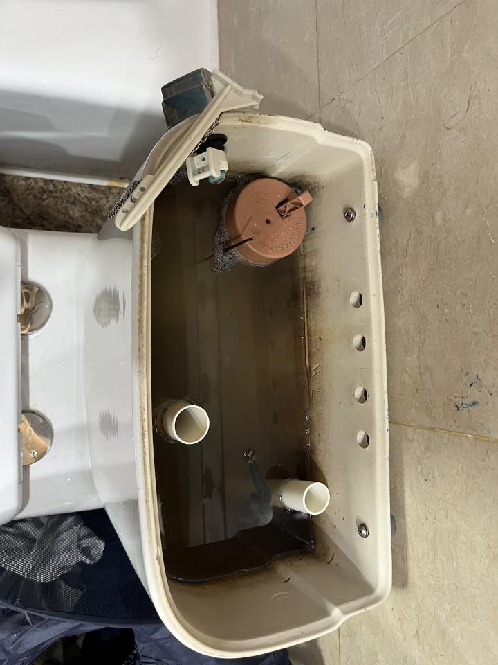 馬桶安裝工作照片