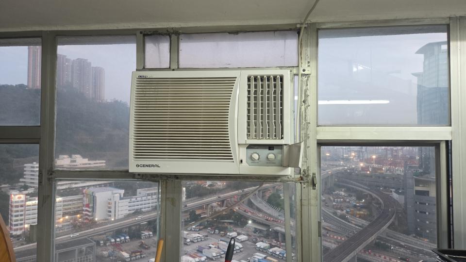 冷氣安裝工作照片