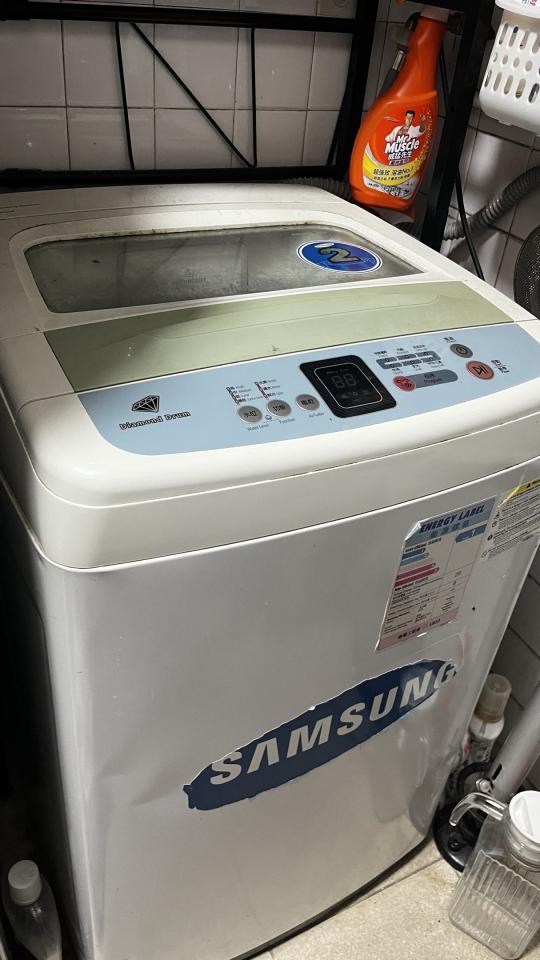 洗衣機清洗工作照片