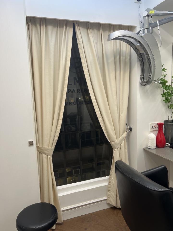 窗簾清潔工作照片