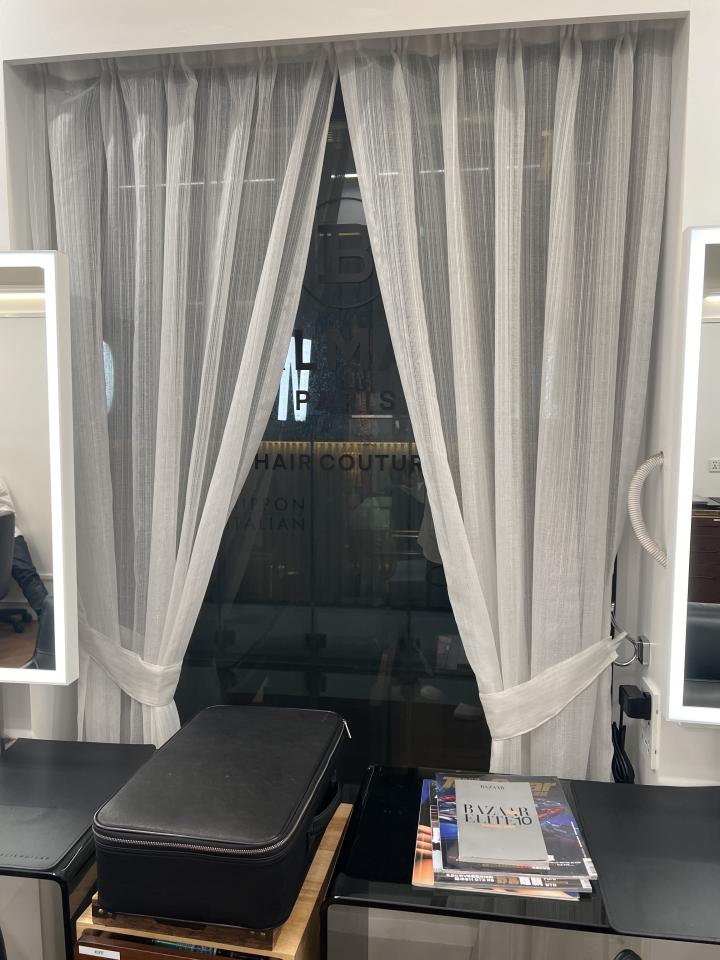 窗簾清潔工作照片