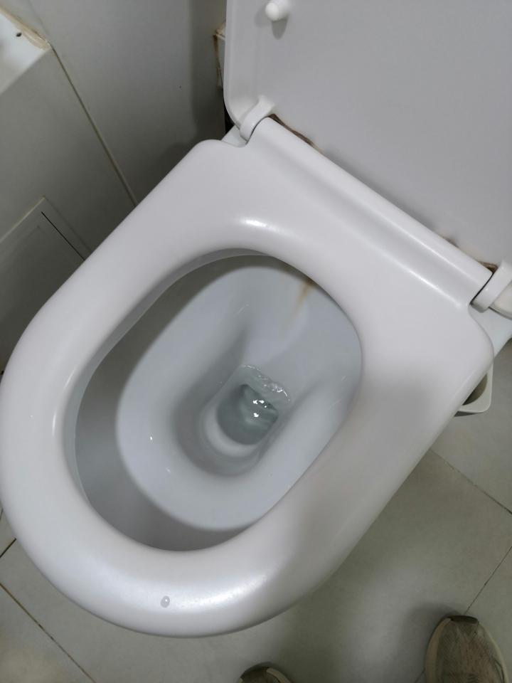 馬桶安裝工作照片