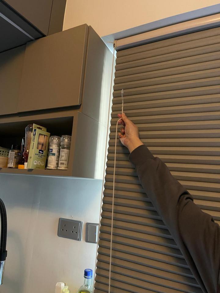 百葉簾工作照片