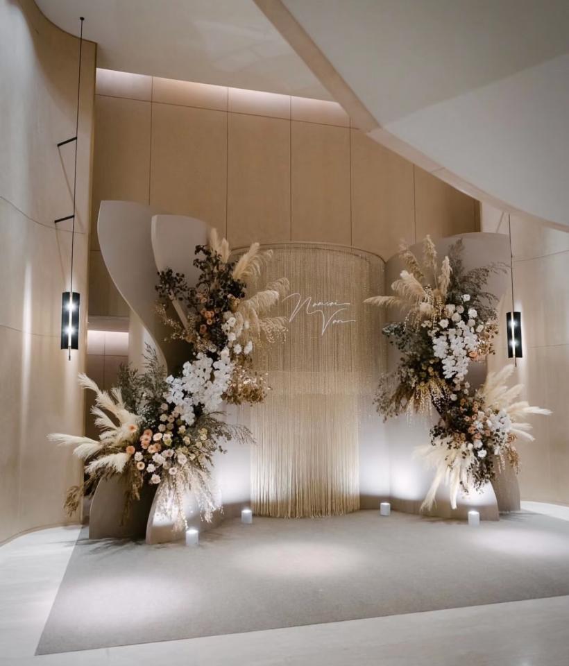 婚禮佈置工作照片