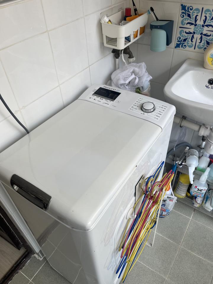 洗衣機清洗工作照片