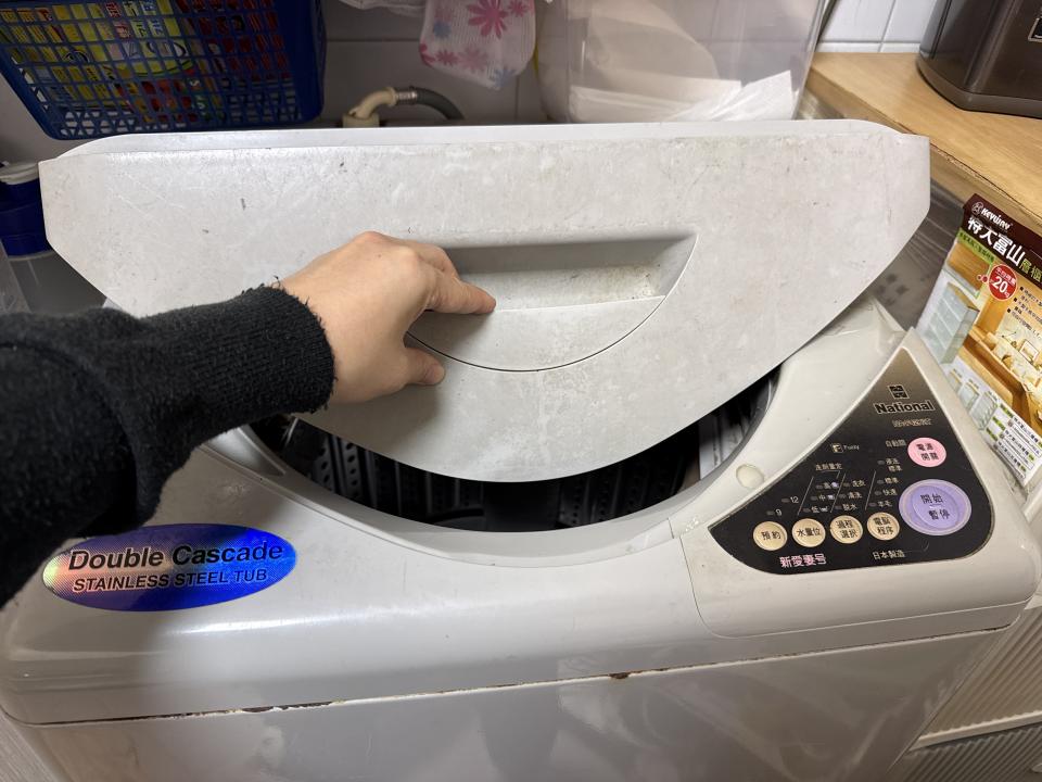 洗衣機清洗工作照片