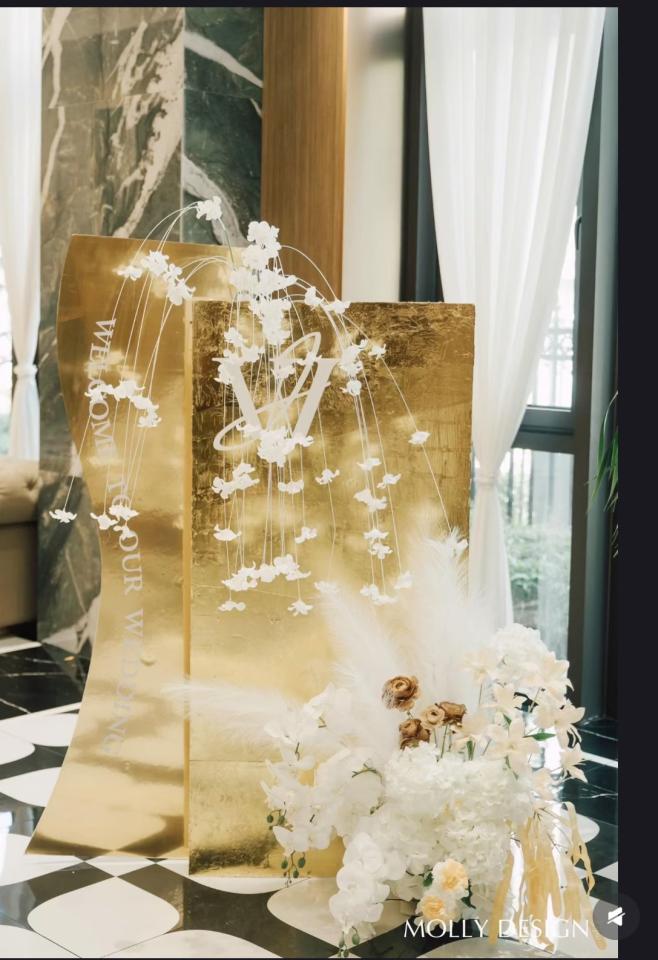 婚禮佈置工作照片