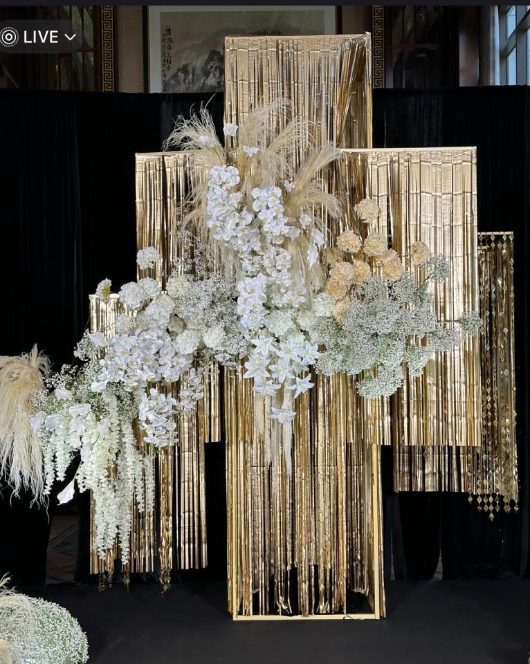 婚禮佈置工作照片