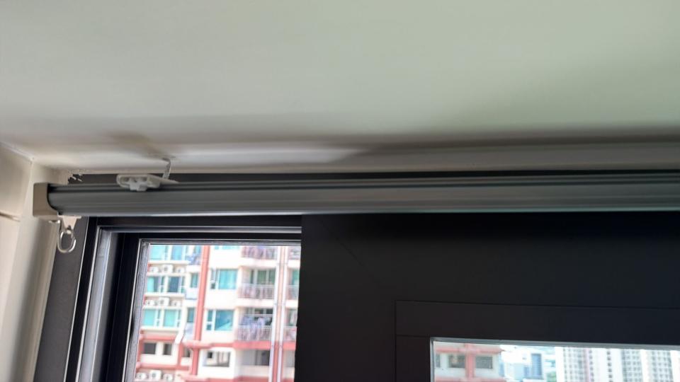 窗簾安裝工作照片