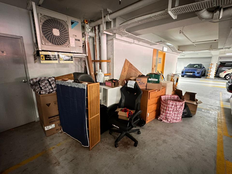 大型垃圾處理工作照片