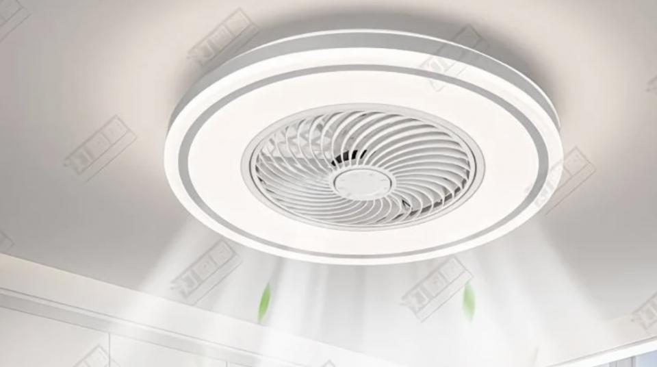 風扇燈安裝工作照片