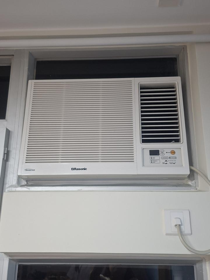 洗冷氣工作照片