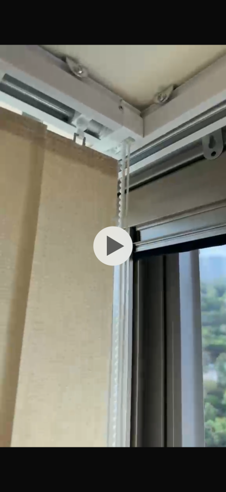 窗簾安裝工作照片