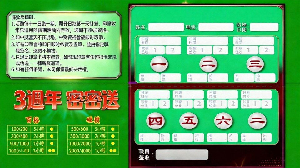 咭片設計工作照片