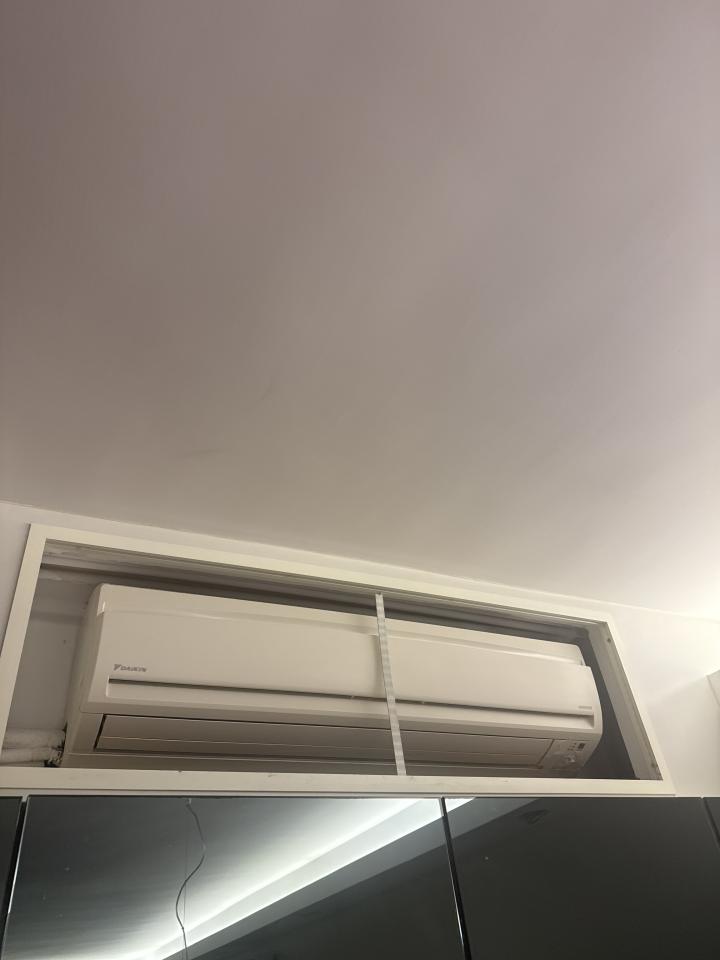 洗冷氣工作照片