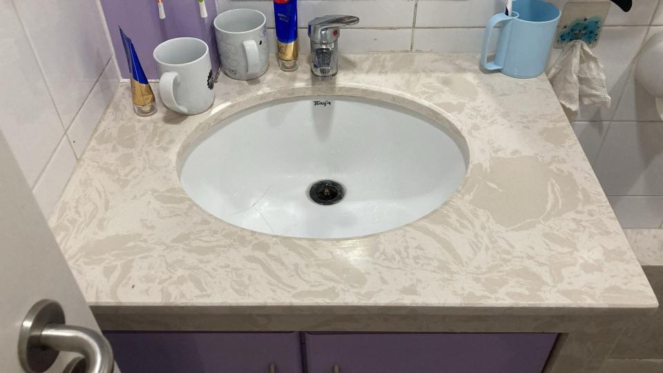 洗手盆安裝工作照片