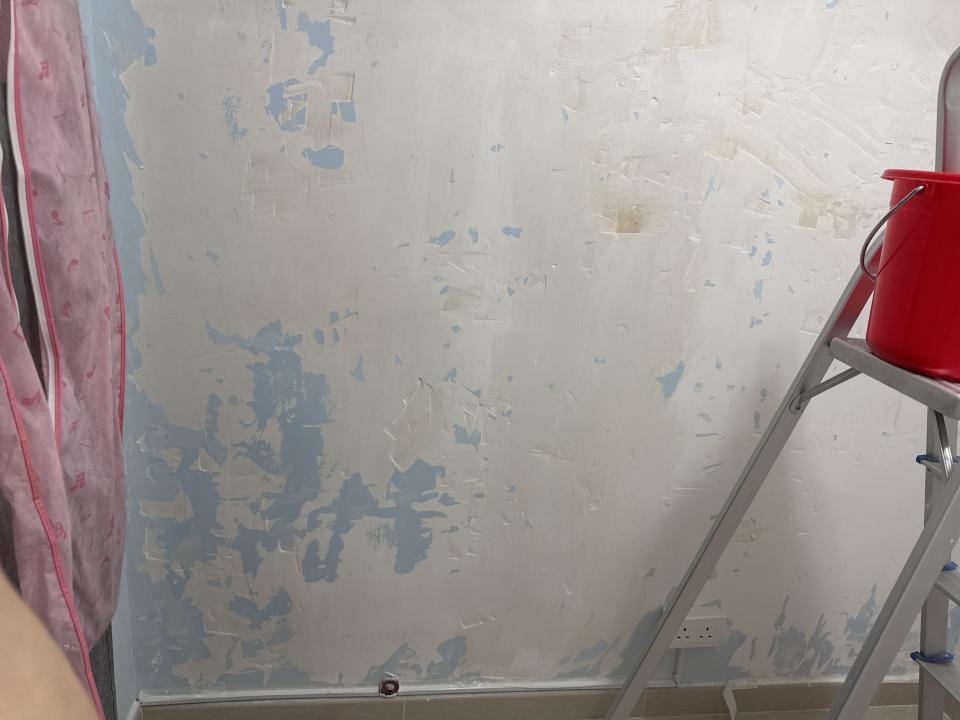 油漆工程工作照片