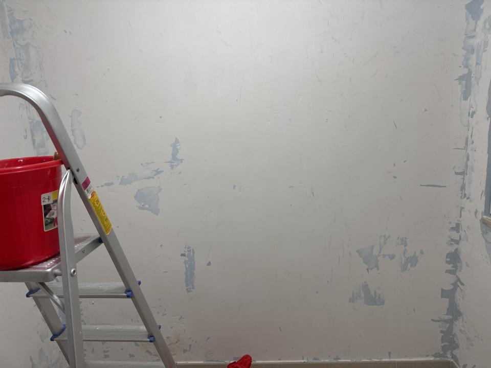 油漆工程工作照片