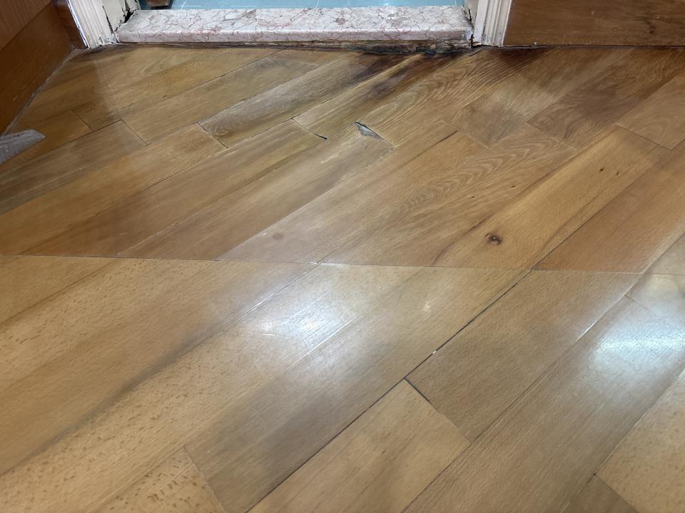 地板工程工作照片