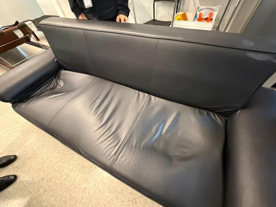 梳化清潔工作照片