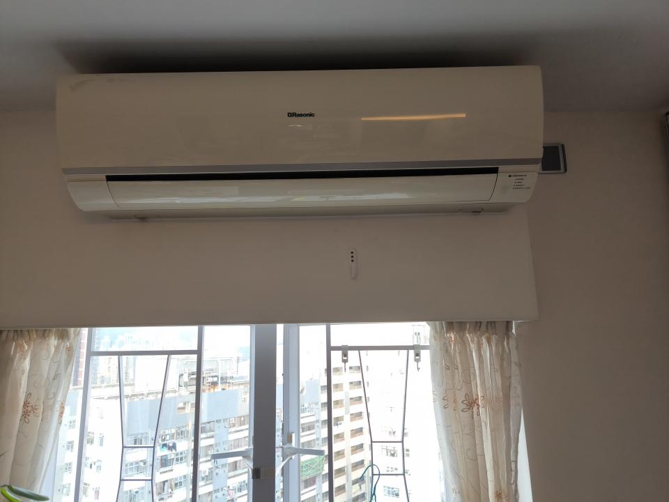 洗冷氣工作照片