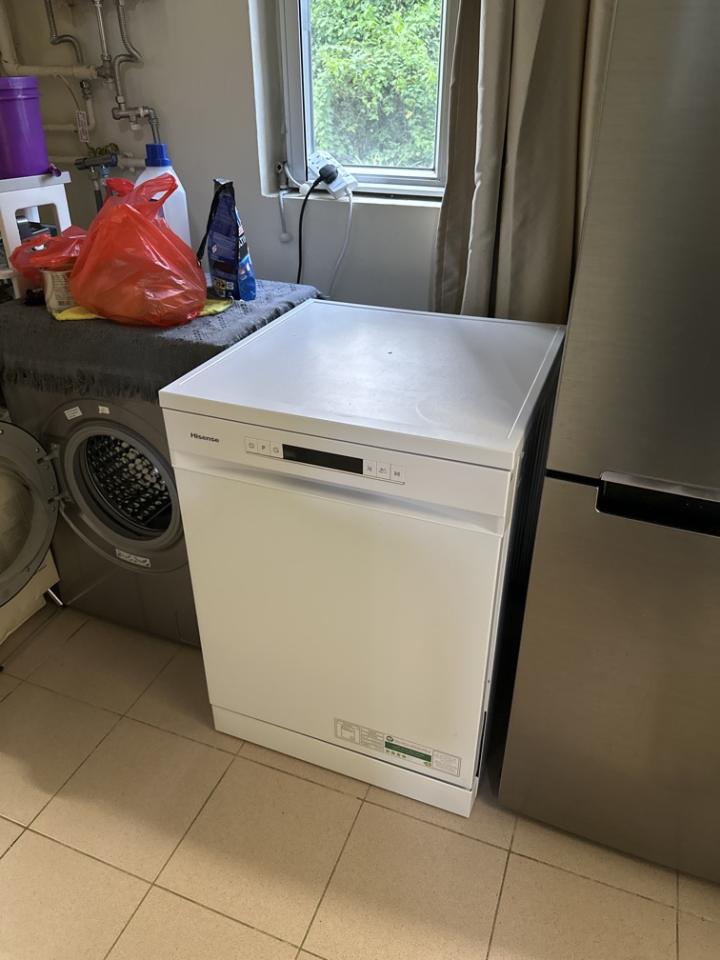 洗碗機安裝工作照片