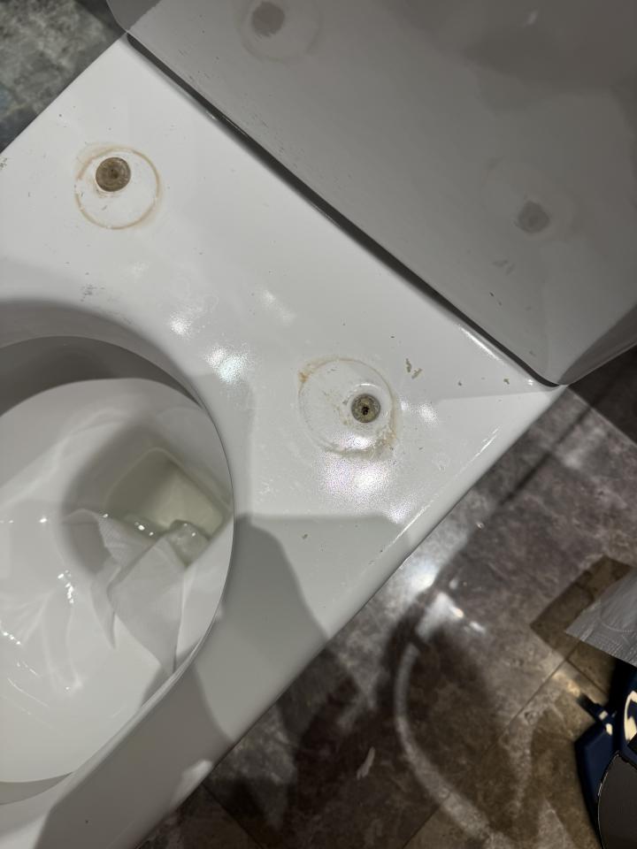 馬桶安裝工作照片