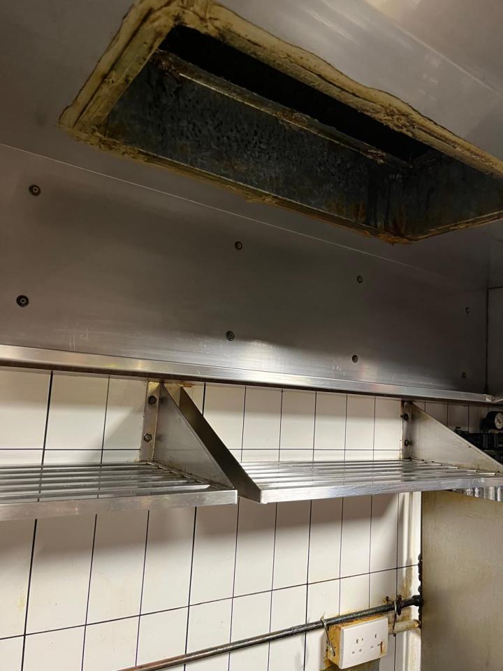 廚房清潔工作照片