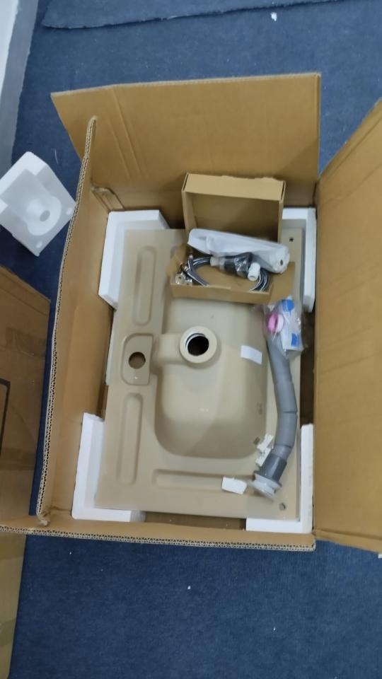 洗手盆安裝工作照片